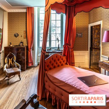 Maison Jean Cocteau à Milly-la-Forêt en Essonne - photos -  chambre