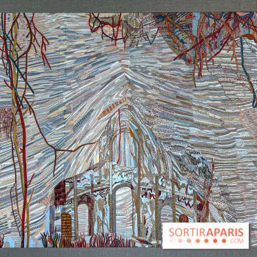 L'exposition de la broderie monumentale d'Eva Jospin à l'Orangerie du Château de Versailles