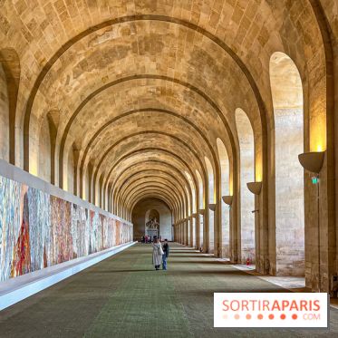L'exposition de la broderie monumentale d'Eva Jospin à l'Orangerie du Château de Versailles