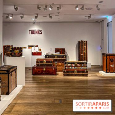 L'exposition de malles Louis Vuitton chez Christie's Paris