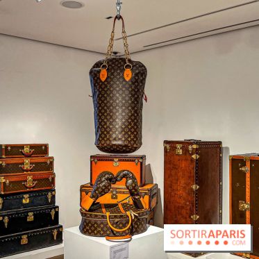 L'exposition de malles Louis Vuitton chez Christie's Paris