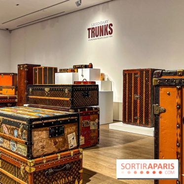 L'exposition de malles Louis Vuitton chez Christie's Paris