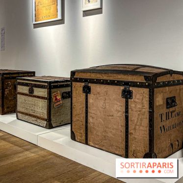L'exposition de malles Louis Vuitton chez Christie's Paris