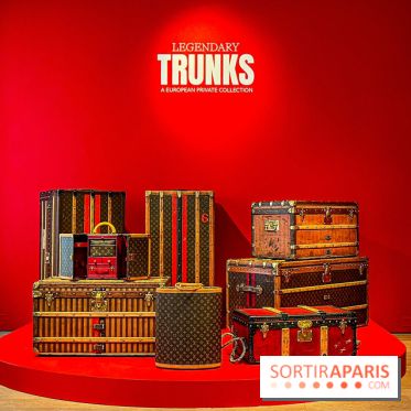 L'exposition de malles Louis Vuitton chez Christie's Paris