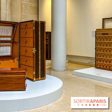 L'exposition de malles Louis Vuitton chez Christie's Paris