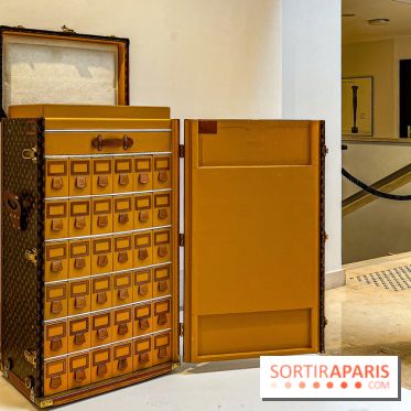 L'exposition de malles Louis Vuitton chez Christie's Paris