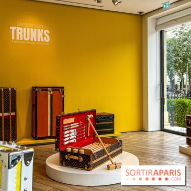 L'exposition de malles Louis Vuitton chez Christie's Paris