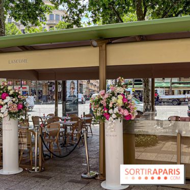 Le Café de la Rose Lancôme par Nina Métayer sur les Champs-Elysées à Paris - Exposition Siège Social Sisley   image00007   1086174