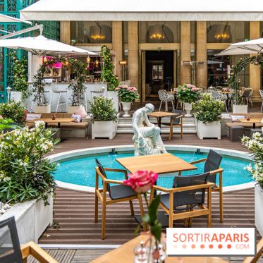 La Terrasse des Roses au Westin Paris Vendome, le patio floral confidentiel