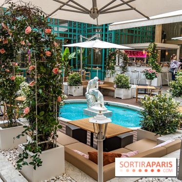 La Terrasse des Roses au Westin Paris Vendome, le patio floral confidentiel
