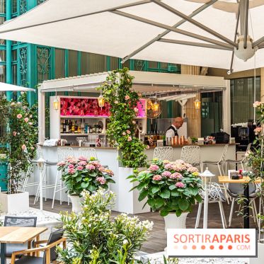La Terrasse des Roses au Westin Paris Vendome, le patio floral confidentiel