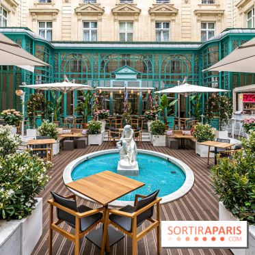 La Terrasse des Roses au Westin Paris Vendome, le patio floral confidentiel