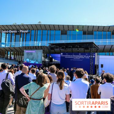 Inauguration du prolongement de la ligne 14, nos photos