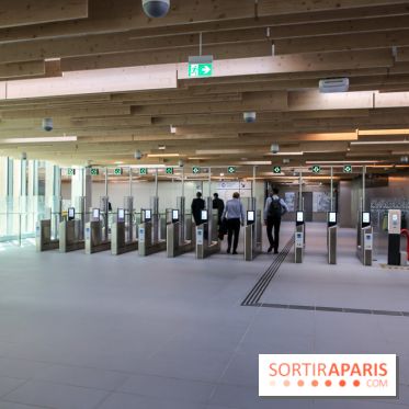 Inauguration du prolongement de la ligne 14, nos photos