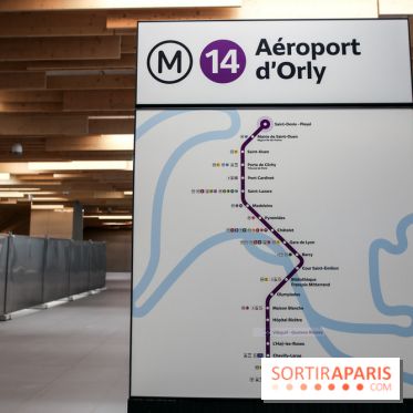 Inauguration du prolongement de la ligne 14, nos photos
