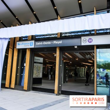 Inauguration du prolongement de la ligne 14, nos photos