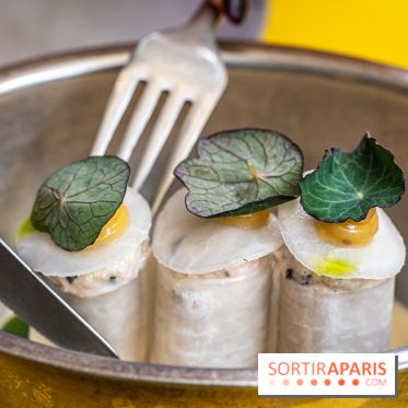 Belle Maison, Bistrot iodé, restaurant de poissons et fruits de mer Paris 9 -  cannelloni de crabe