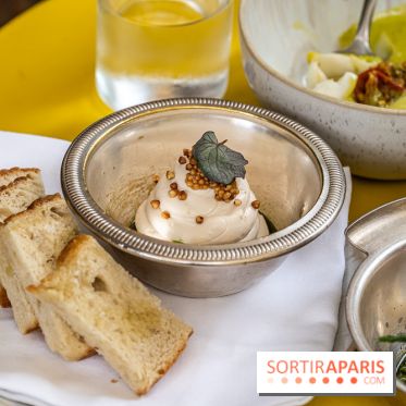 Belle Maison, Bistrot iodé, restaurant de poissons et fruits de mer Paris 9 -  tarama de cabillaud