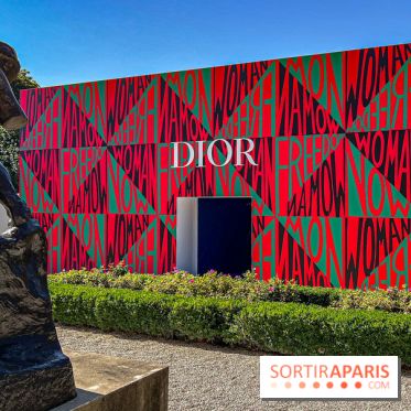 Le décor du défilé Dior Haute Couture Automne-Hiver 2024-2025 au Musée Rodin