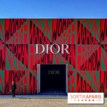 Le décor du défilé Dior Haute Couture Automne-Hiver 2024-2025 au Musée Rodin