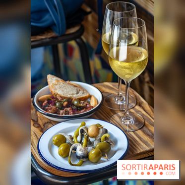 Tina restaurant - bar à Tapas Paris 6  -  Guildas boqueron