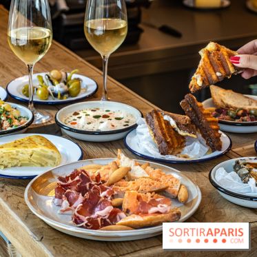 Tina restaurant - bar à Tapas Paris 6  -  assiettes à partager