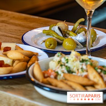 Tina restaurant - bar à Tapas Paris 6  -  Guildas boqueron