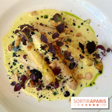 La Baignoire - Asperges blanches, crème de cajou