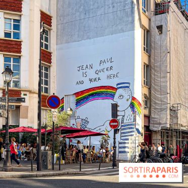 Fresque Pepo Moreno pour Jean-Paul Gaultier - Mois des Fiertés - image00010
