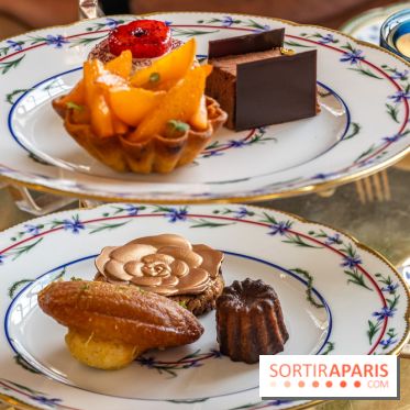 Le Tea Time de la Reine d'Ore à Versailles -  pièces sucrées