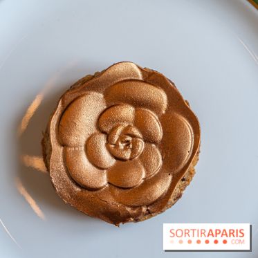 Le Tea Time de la Reine d'Ore à Versailles -  cookie fleur