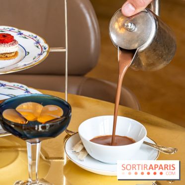 Le Tea Time de la Reine d'Ore à Versailles -  chocolat chaud Ducasse