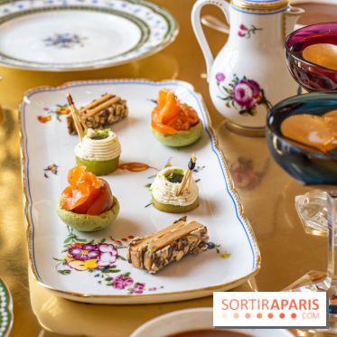 Le Tea Time de la Reine d'Ore à Versailles -  pièces salées