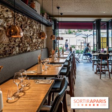 Fana Bistrot, le restaurant bistronomique du 18e avec terrasse et vue Sacré Cœur -  salle