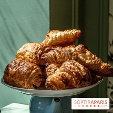 Le brunch à volonté de Chez Molly à Versailles dans les Yvelines - 78 -  viennoiseries - croissant - pain au chocolat
