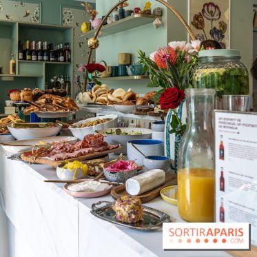 Le brunch à volonté de Chez Molly à Versailles dans les Yvelines - 78 -  buffet à volonté