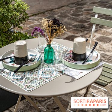 Le brunch à volonté de Chez Molly à Versailles dans les Yvelines - 78 -  table terrasse