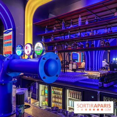 Shuffled, l'enseigne de shuffleboard à Boom Boom Villette - IMG 8542