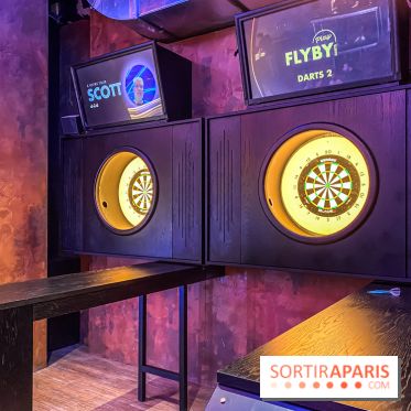 Shuffled, l'enseigne de shuffleboard à Boom Boom Villette - IMG 8573