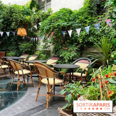Le Potager, Roch Hotel & Spa - Terrasse patio verdoyant