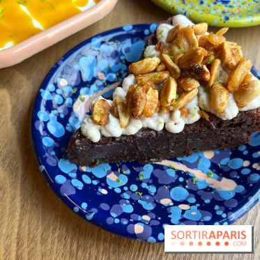 Restaurant Oté - Fondant chocolat, crème dakatine