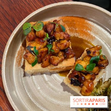 Trâm 130 - Ris de veau laqué sauce charsiu