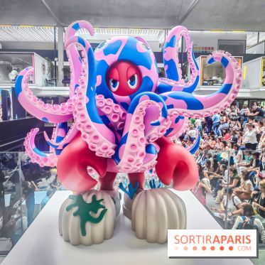 Les homards de l'artiste pop Philip Colbert envahissent la Station F pour une expo gratuite insolite - IMG20240708164351