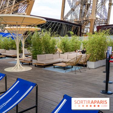 La terrasse sur la Tour Eiffel 2024 en mode JO Paris 2024 - les photos  -  A7C8756