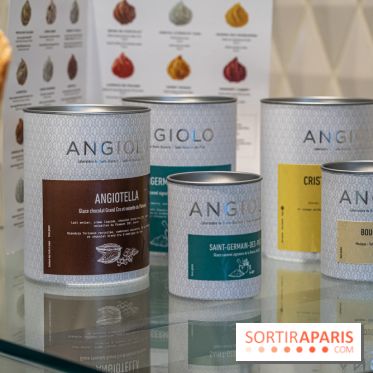 Angiolo, le glacier de Saint-Germain-des-Près - les photos -  pots de glaces