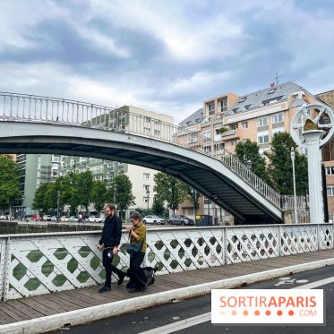 Pont levant rue de Crimée
