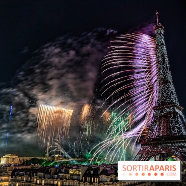 Feu d'artifice du 14 juillet de Paris 2024, les photos 