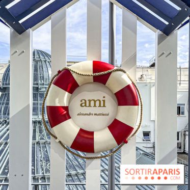 AMI Paris aux Galeries Lafayette Haussmann : pop ups, glacier et crêperie AMI par Julien Sebbag - image00080