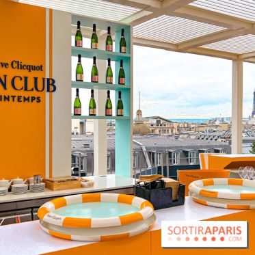 La terrasse du Printemps Haussmann signée Veuve Clicquot - image00027