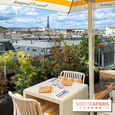 La terrasse du Printemps Haussmann signée Veuve Clicquot - image00042